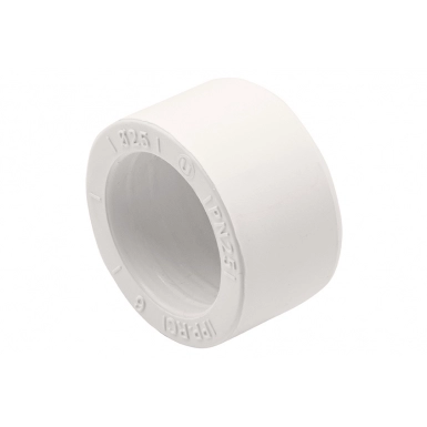 Polypropylene plug 25 EVER PLAST /white