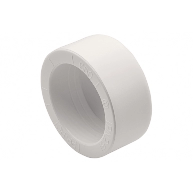 Polypropylene plug 50 EVER PLAST /white