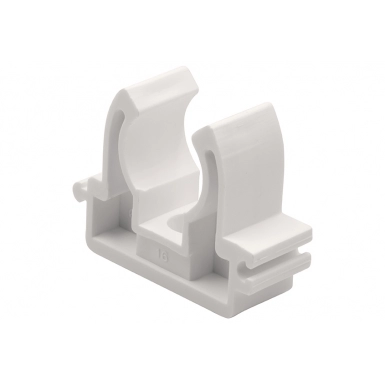 Retainer for polypropylene pipe (clip) 20 EVER PLAST /white