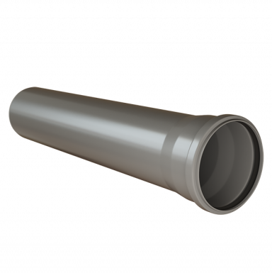 110 pipe 0.5 m PP EVER PLAST (thickness 2.2 mm) gray.